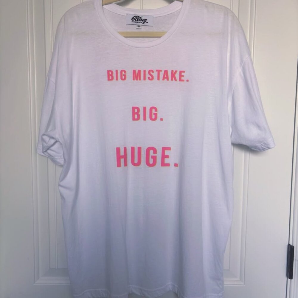 Clooney Duke George - T Shirt - I have to go shopping now - Size XL
